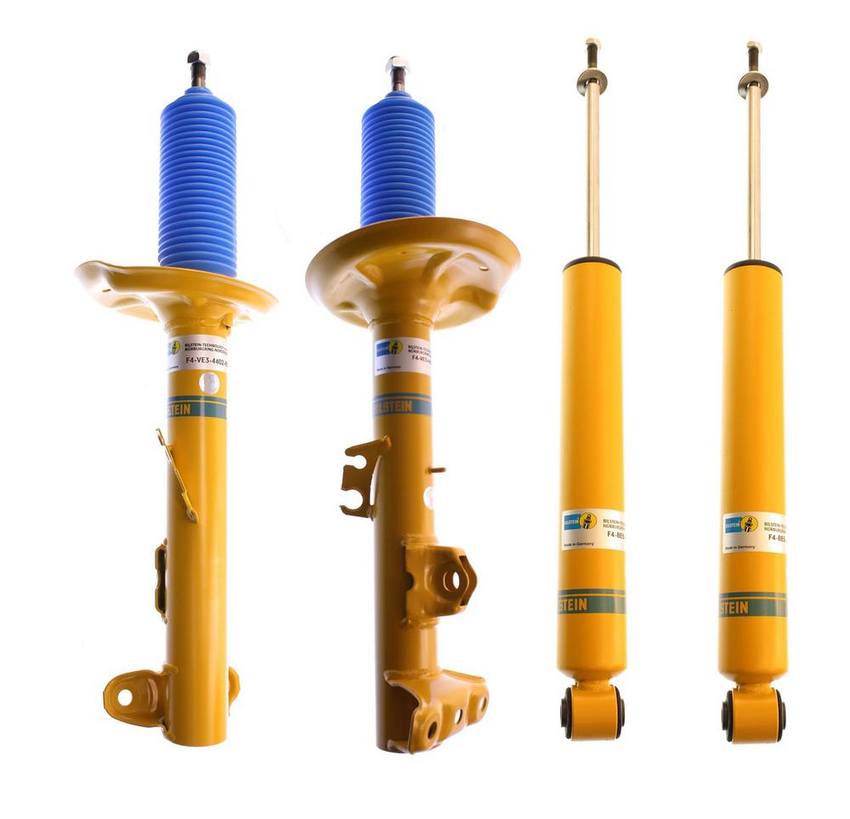 BMW Suspension Strut and Shock Absorber Assembly Kit - Front and Rear (B8 Performance Plus) 31316753262 - Bilstein 3816569KIT